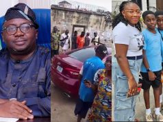 Video: Moment kidnappers abduct Adelabu’s sister and twins Video: Moment kidnappers abducted Adelabu's sister and twins