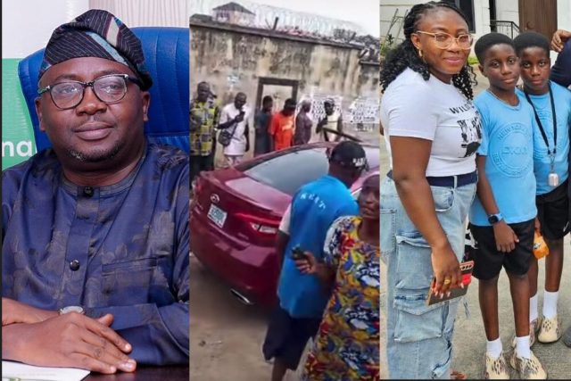 Video: Moment kidnappers abducted Adelabu's sister and twins