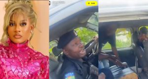 Phyna cries out over alleged k!dnapping of cameraman by policemen Phyna cries out over alleged k!dnapping of cameraman by policemen