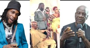 Burna Boy’s Grandfather holds 90th birthday Burna Boy celebrates grandfather at 90