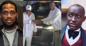 D’Banj gifts Carter Efe, TrinityGuy brand new SUVs at his birthday soirée D'Banj gifts Carter Efe, Berri Tiga, Trinity new cars on his birthday