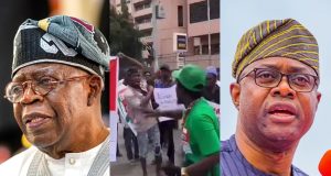 Oyo A.bduction: Pro-Tinubu supporters protest in Abuja, blame Makinde Pro-Tinubu supporters protest in Abuja, blames Makinde