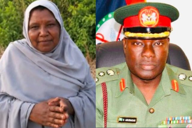 Army rescue wife of late Rt Major General Rabe