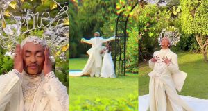 Denrele Edun marries “himself” on 45th birthday Denrele Edun marries "himself" to celebrate 45th birthday