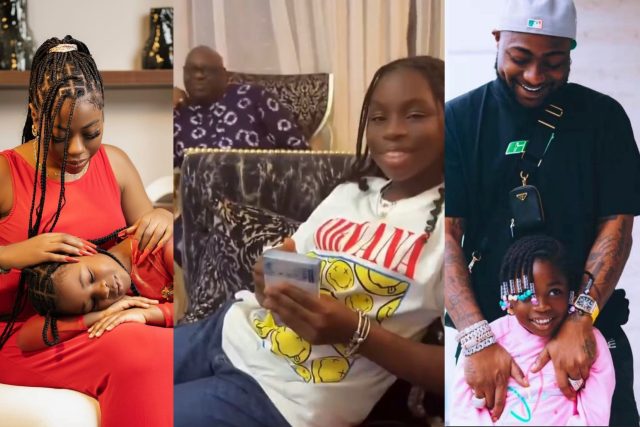 Sophia Momodu shares video of Dele Momodu gifting Imade cash Sophia Momodu shares video of Dele Momodu gifting Imade cash