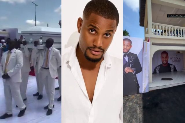 Friends and family bid farewell to Alexx Ekubo at funeral