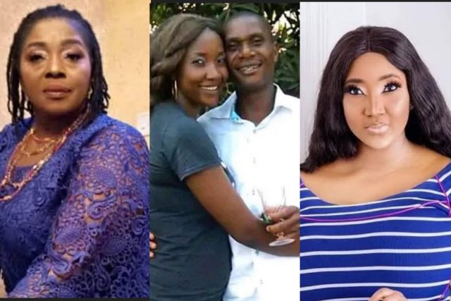 Rita Edochie reacts after Judy Austin said ex husband was paid to ruin her marriage