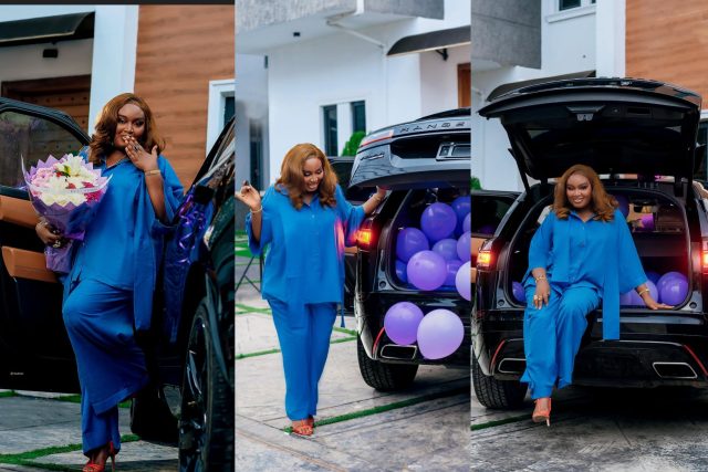 Mo Bimpe receives Range Rover as push gift