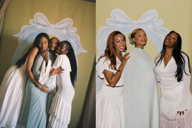 Temi Otedola shares beautiful moments from her baby shower