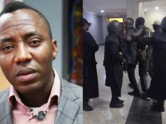 Moment DSS forcefully dragged Sowore into custody Moment DSS forcefully dragged Sowore into custody