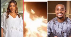 Angela Okorie defends decision to burn outfit worn to Alexx Ekubo’s funeral Angela Okorie defends decision to burn outfit worn to Alexx Ekubo’s funeral