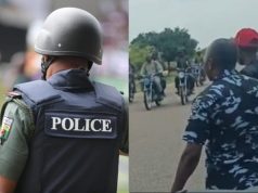 Police dismisses claim that officer saluted B.andits in video Police dismisses claim that officer saluted B.andits in video