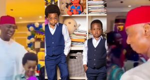 Ned Nwoko celebrates Regina Daniels’ sons on their birthday Ned Nwoko celebrates Regina Daniels' sons on their birthday