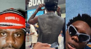 Odumodublvck spits on ground after seeing Blaqbonez at London show Odumodublvck spits on ground after seeing Blaqbonez at London show