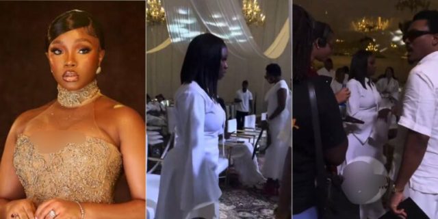 Bambam loses her phone at late Alex Ekubo’s Service Of Songs