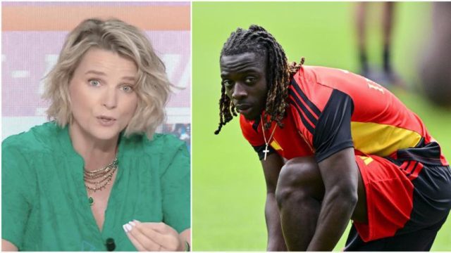 HLaCHRuXQAAd-kL Journalist suspended after criticizing Doku's decision to leave for Child's arrival