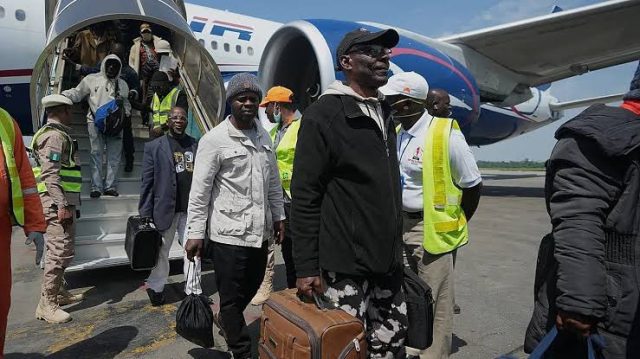 271 more Nigerians evacuated from South Africa arrive Lagos