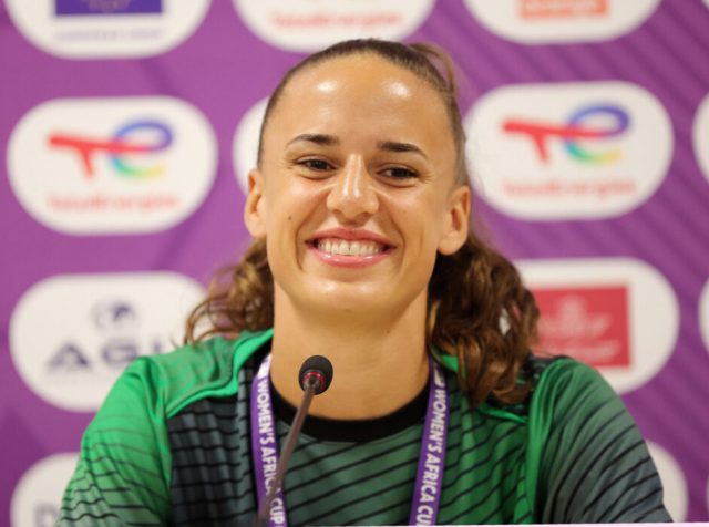 Ashleigh Plumptre denies being dropped from Super Falcons squad Ashleigh Plumptre denies being dropped from Super Falcons squad