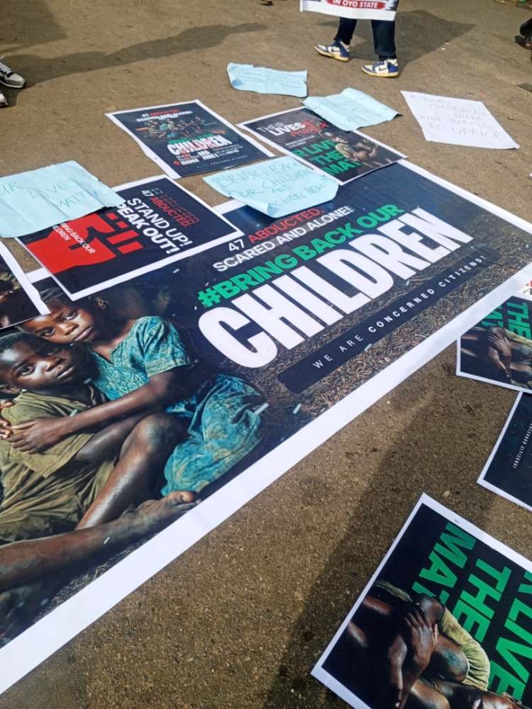 Protest hits Ibadan over Oyo abduction