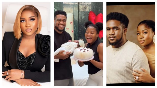 Veekee James shares joy as daughter turns one month