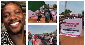 VeryDarkMan leads peaceful protest at Defence Headquarters in Abuja VeryDarkMan calls for urgent military action over insecurity