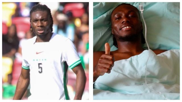 Igoh Ogbu begins recovery after surgery
