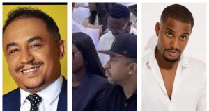 Daddy Freeze apologizes for wearing black to Alex Ekubo’s Service of Songs Daddy Freeze explains why he wore black to Alex’s Service of Songs