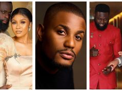 “This is the hardest job he has ever done”— Yomi Casual’s wife on husband making final suit for Alexx