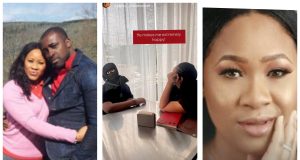 Frank Edoho’s ex-wife Sandra shares mystery man behind her happiness Frank Edoho’s ex wife Sandra posts mystery man