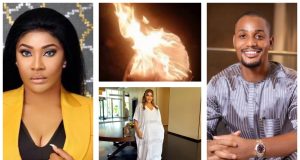 Angela Okorie explains why she burnt outfit worn to Alexx Ekubo burial