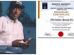 Carter Efe clears himself with versity certificate after Ycee’s ‘Olodo uprising’ statement Carter Efe shares Babcock University certificate