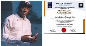 Carter Efe clears himself with versity certificate after Ycee’s ‘Olodo uprising’ statement