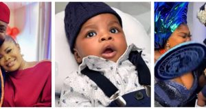 Moc Madu and Ruby Ojiakor dedicate son in church