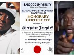 Carter Efe responds to Babcock over alleged fake certificate