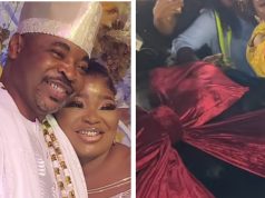 MC Oluomo gifts first wife a car on her 50th birthday MC Oluomo gifts first wife a car on her 50th birthday