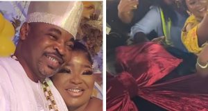 MC Oluomo gifts first wife a car on her 50th birthday MC Oluomo gifts first wife a car on her 50th birthday