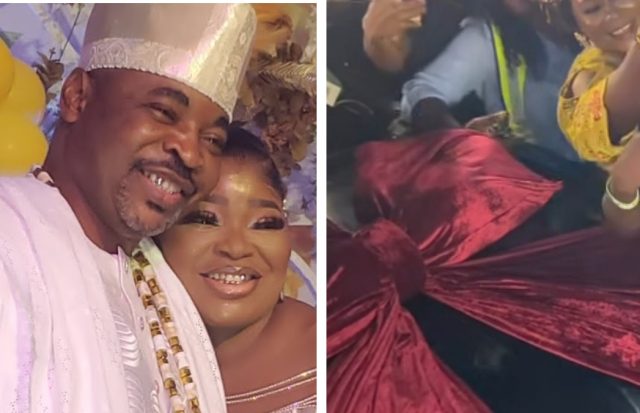 MC Oluomo gifts first wife a car on her 50th birthday