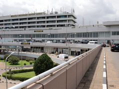 Flood disrupts operations at Lagos Airport temporary terminal Flood disrupts operations at Lagos Airport temporary terminal
