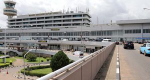 Flood disrupts operations at Lagos Airport temporary terminal Flood disrupts operations at Lagos Airport temporary terminal
