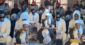 Mustapha Sholagbade reunites with Glittertouch for their son Mustapha Sholagbade reunites with babymama, Adewunmi Fatai
