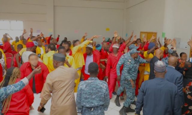 Nigerian prisoners in Ethiopia celebrates after transfer approval