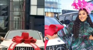 Nkechi Blessing buys new car Nkechi Blessing buys new car