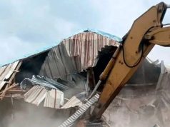 Just In: Oyo demolishes building used as k!dnappers’ hideout in Adelabu family a.bduction