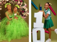 Osas Ighodaro’s daughter turns TEN Osas Ighodaro's daughter turns TEN