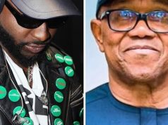 Peter Obi applauds Davido’s ‘Bring Them Home’ outfit at World Cup Peter Obi applauds Davido