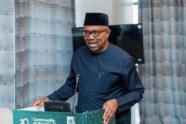 Peter Obi begs terrorists to release kidnapped school children Peter Obi begs terrorists to release kidnapped school children