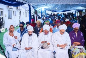 Photos from late Ajimobi 6th Year Fidau Prayer 