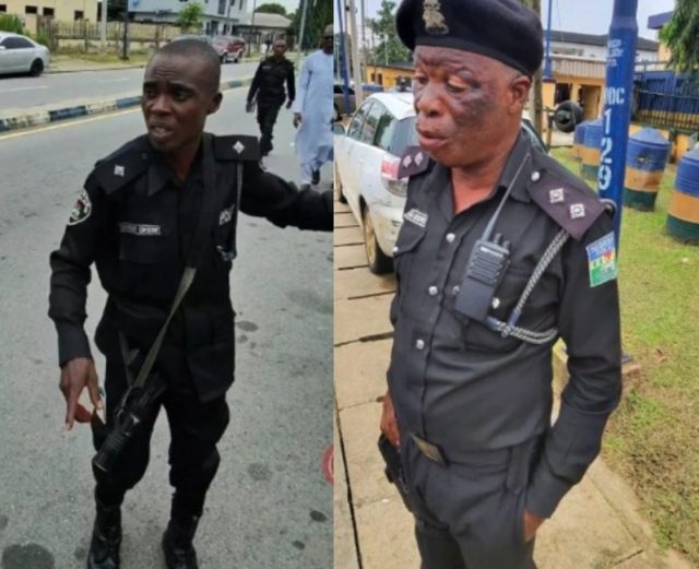 Police arrest officers caught extorting Rivers motorists Police arrest officers caught extorting Rivers motorists