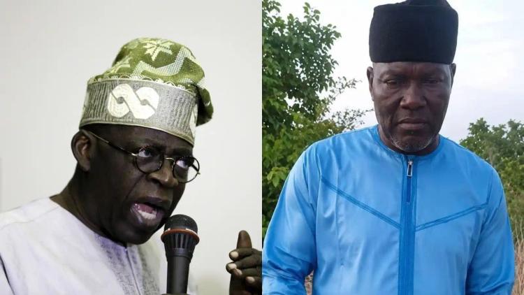 Tinubu mourns de.ath of Rt Major General Rabe Abubakar