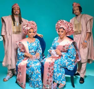 RARE photos of Toyin Adewale & children